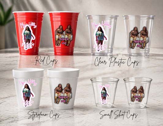 Personalized Party Cups SALE limited time