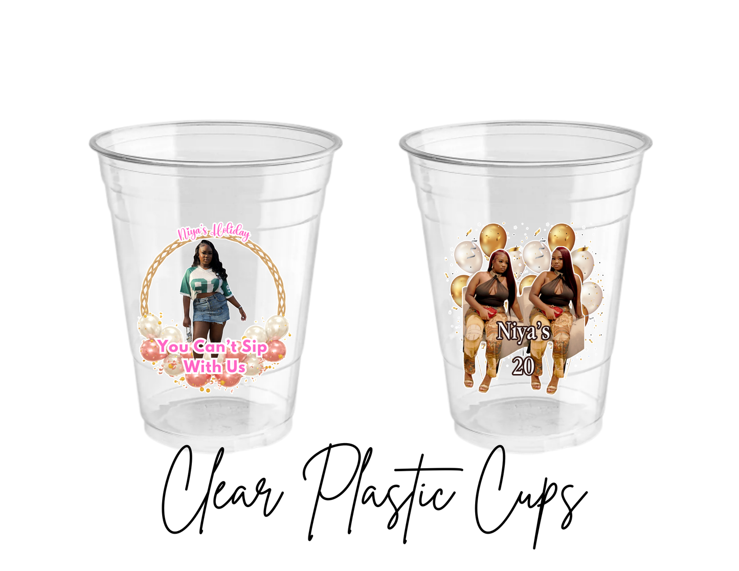 Personalized Party Cups SALE limited time