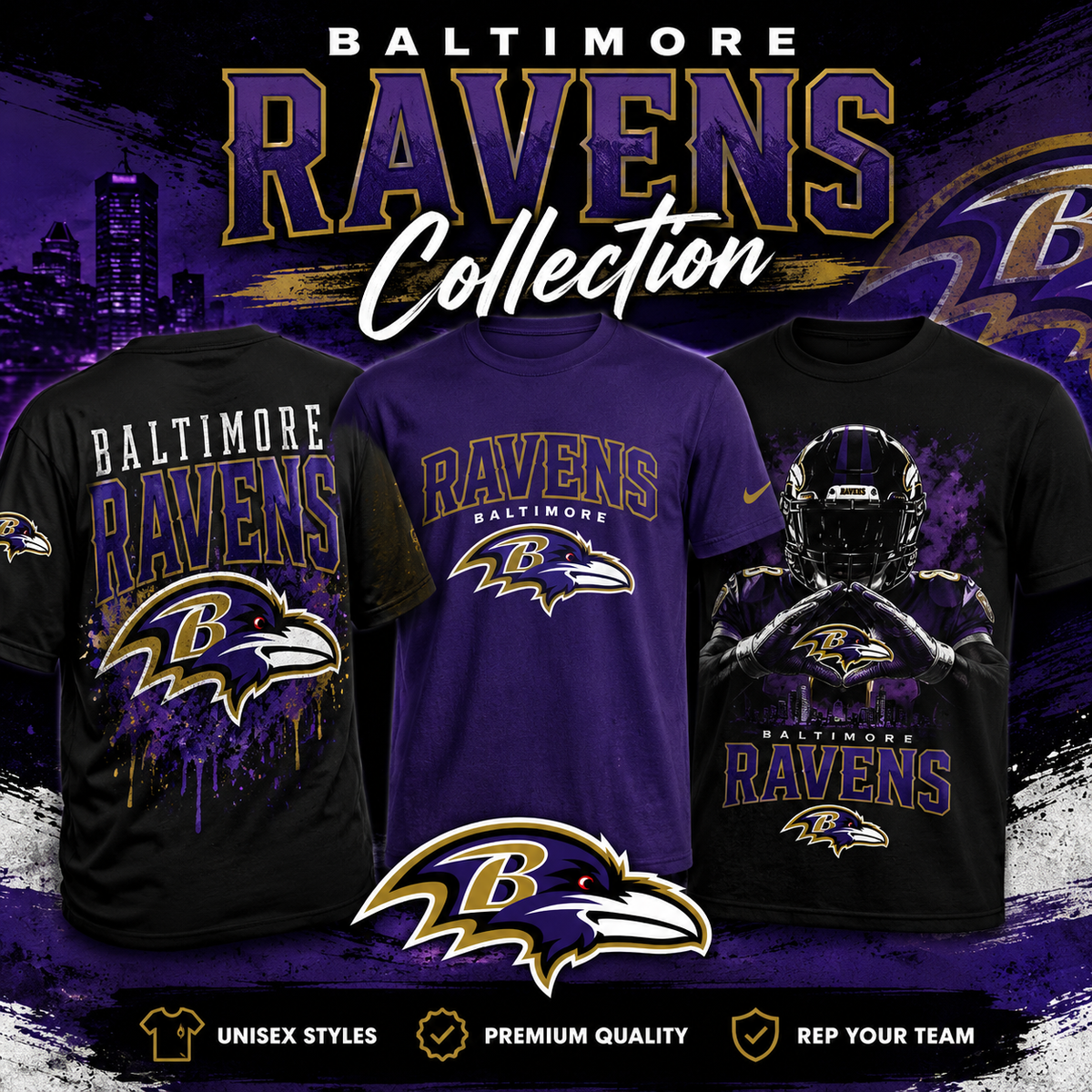 Baltimore Ravens Shirts Clearance