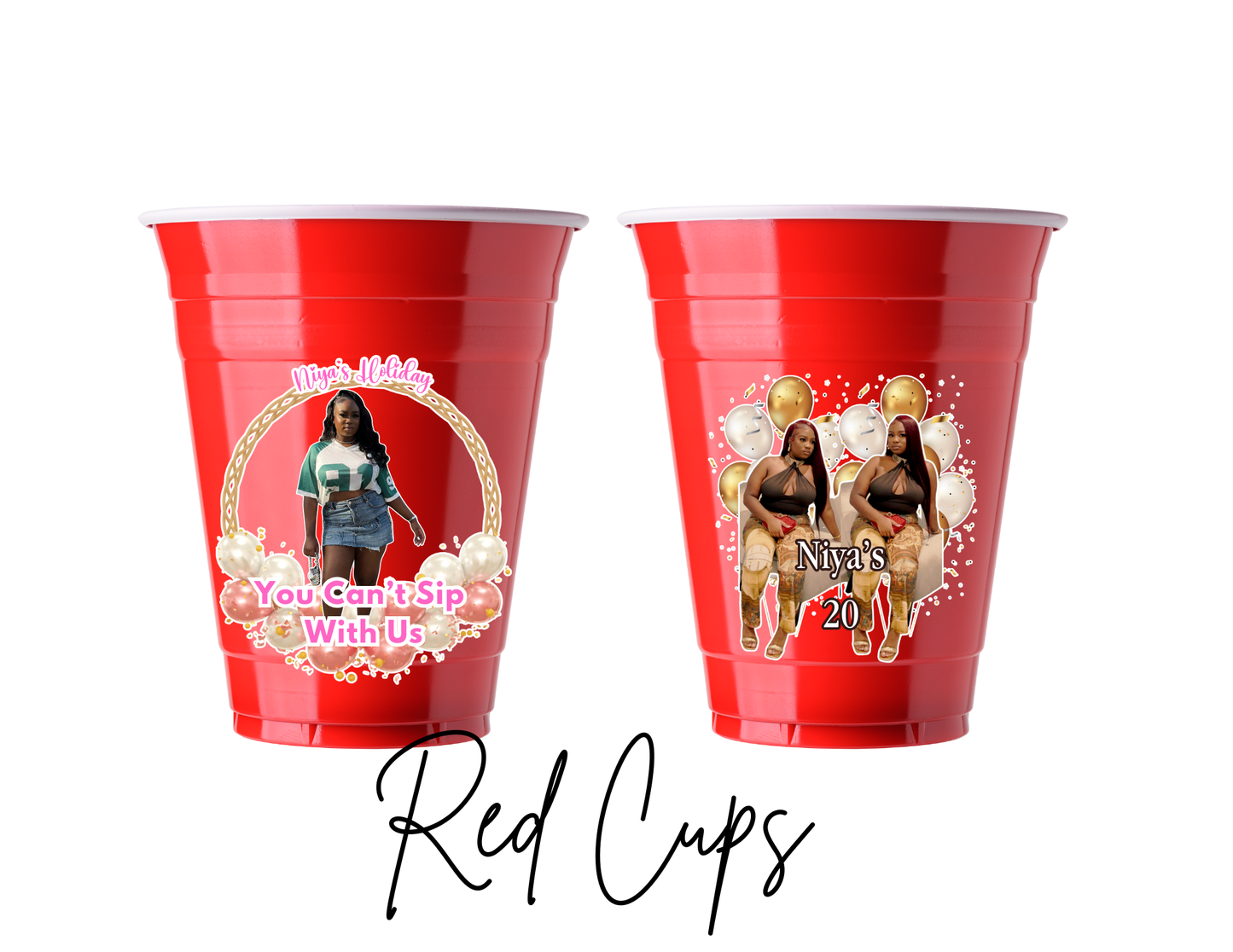 Personalized Party Cups SALE limited time