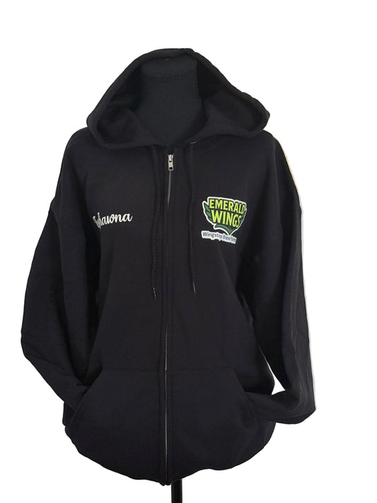 Custom Wingstop Pullover or Zip-up Hoodie