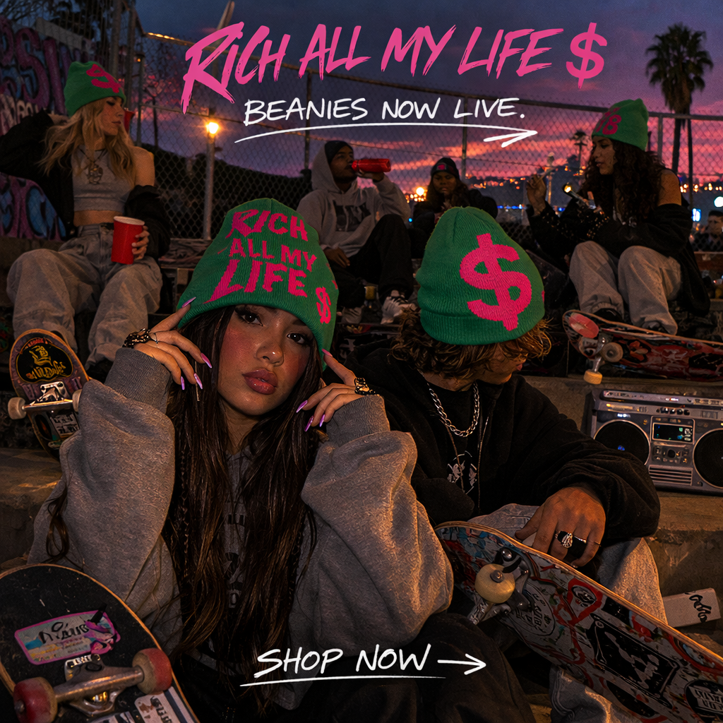Rich All My Life $ Beanie SALE