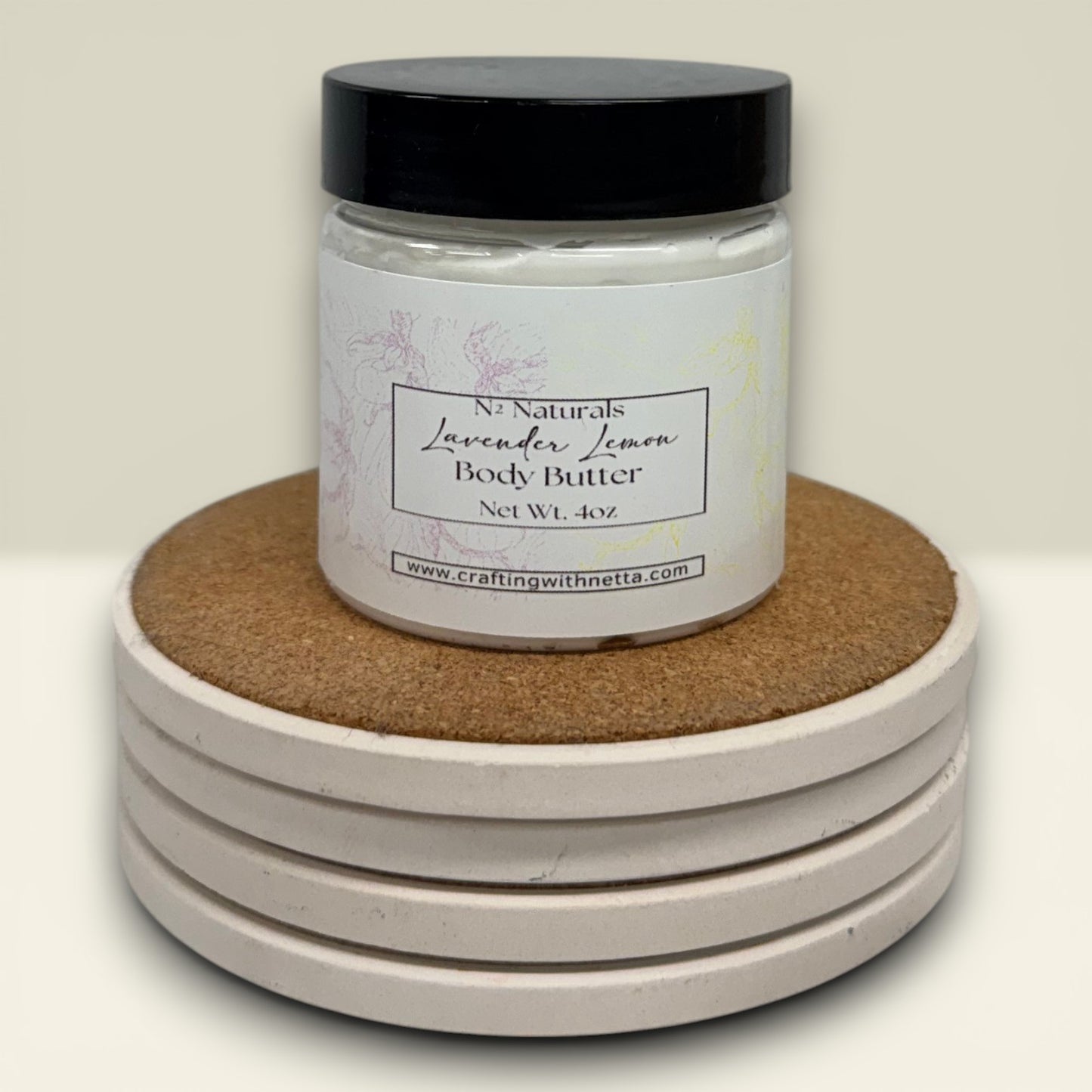 N² Naturals 4oz Whipped Shea Butter| Moisturizing Cream