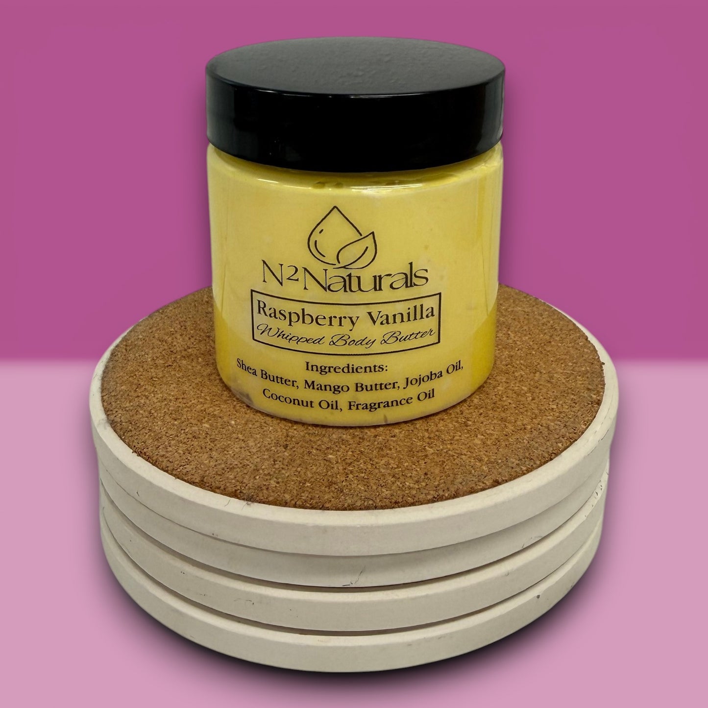 N² Naturals 4oz Whipped Shea Butter| Moisturizing Cream
