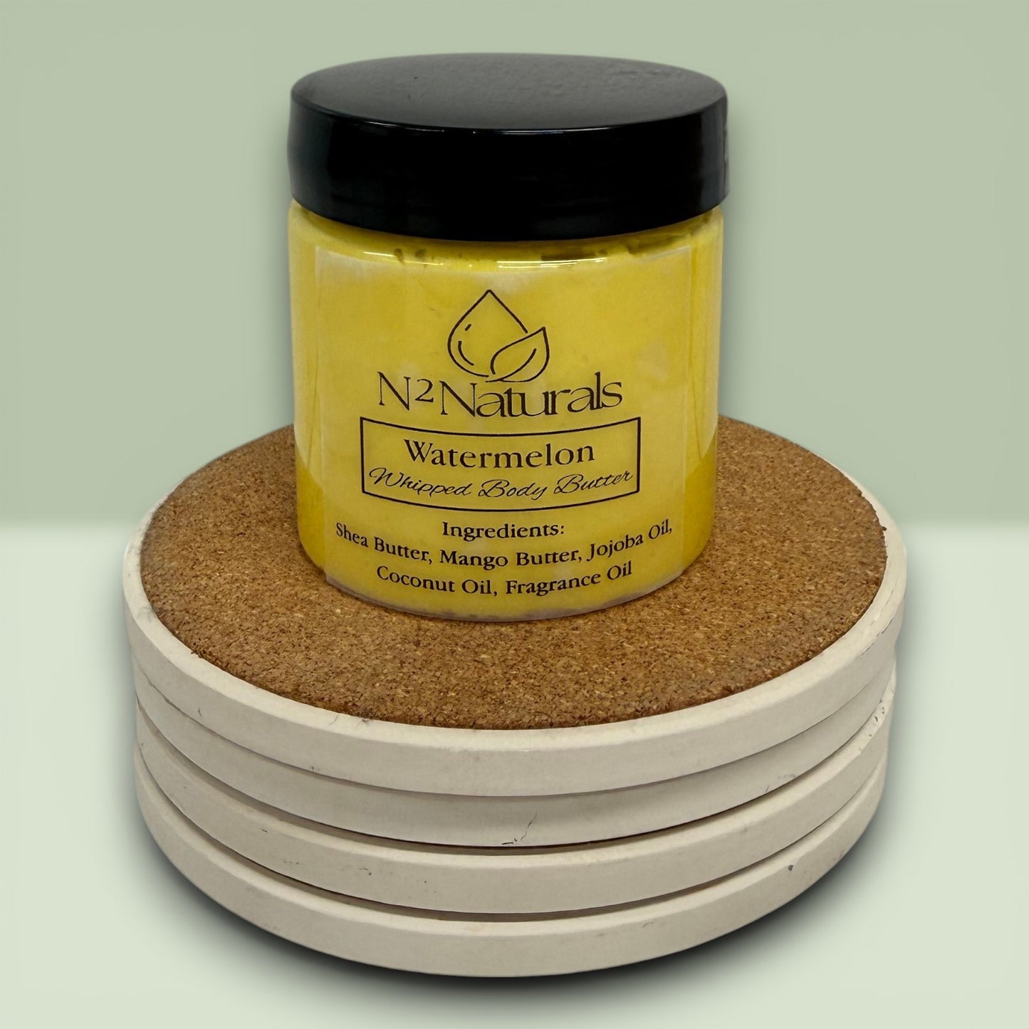 N² Naturals 4oz Whipped Shea Butter| Moisturizing Cream
